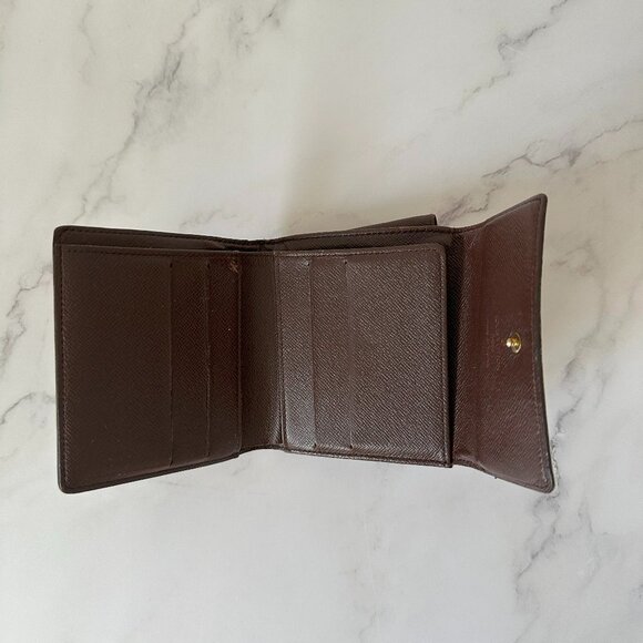 Louis Vuitton Damier Ebene Porto Monevier Cult Credit Bifold Wallet - Picture 3 of 6